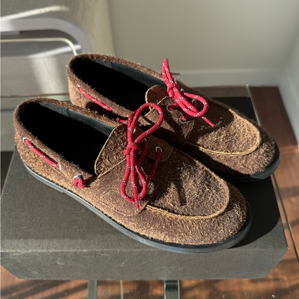 Pompeii suede shoes